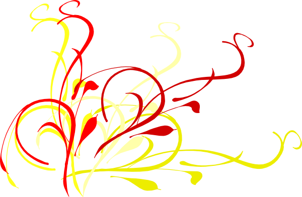 Redswirl Clip Art At Clkercom Vector Online Royalty - Vines Clip Art (600x392)