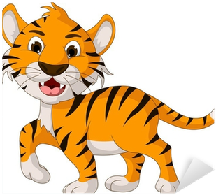 Imagen De Un Tigre Animado (400x400)