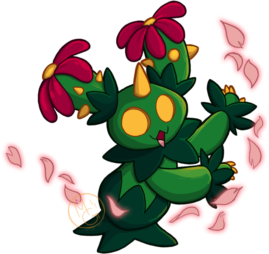 Maractus By Tea-tiger - Pokemon Maractus (900x884)