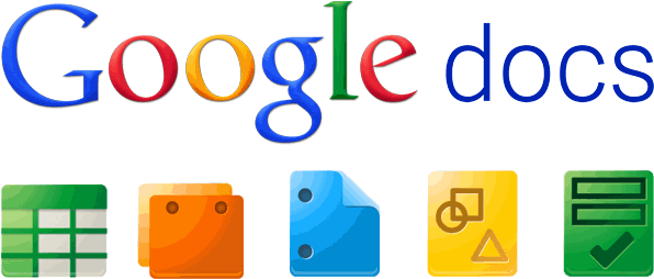 Google Apps Thai - Google Docs Logo Transparent Background (595x263)