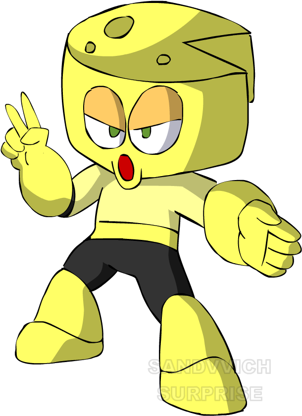 Cheese Clipart Cheese Man - Cheese Man Cartoon (719x950)