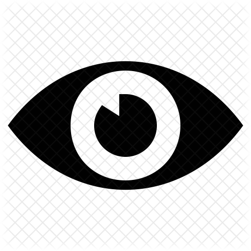 Eye Icon - Watching Icon (512x512)