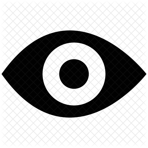 Eye Icon - Circle (512x512)