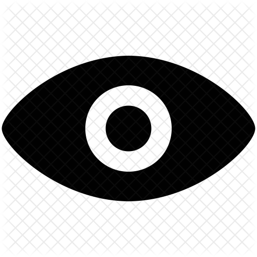 Eye Icon - Circle (512x512)