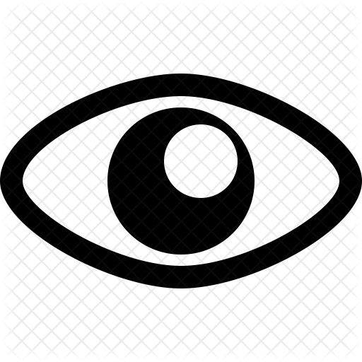 Eye Icon - Circle (512x512)