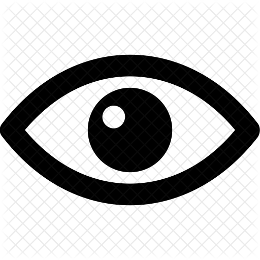 Eye Icon - Circle (512x512)