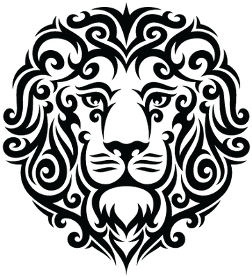 Lion Tattoo - Face Tattoos Transparent (400x400)