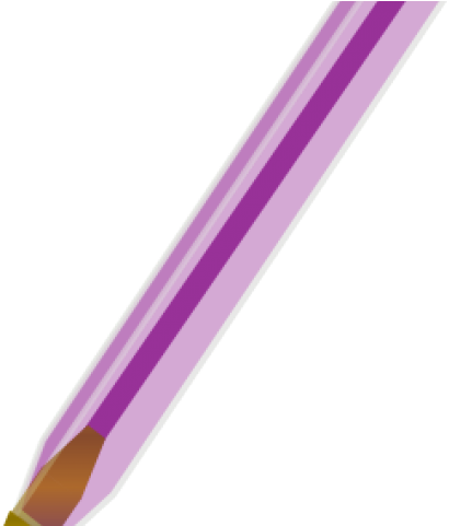 Pen Clipart Purple Pen - Paper (640x480)