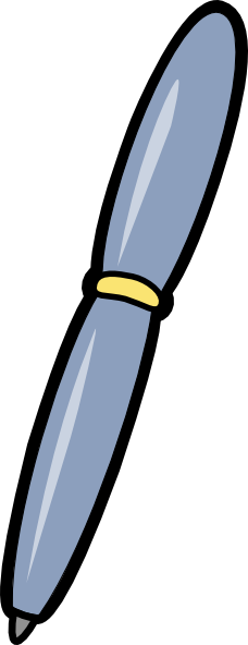 Pen And Paper Cartoon (228x592)
