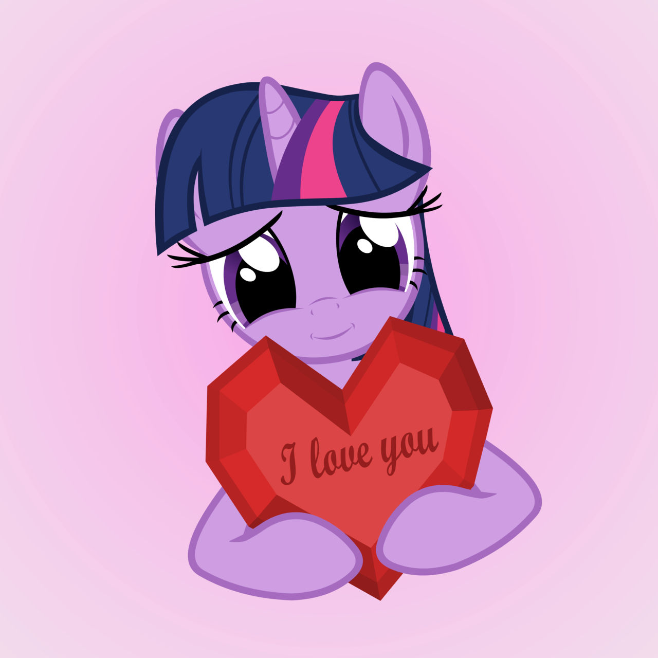 Twilight Loves You By Galekz Twilight Loves You By - My Little Pony Twilight And You (1280x1280)