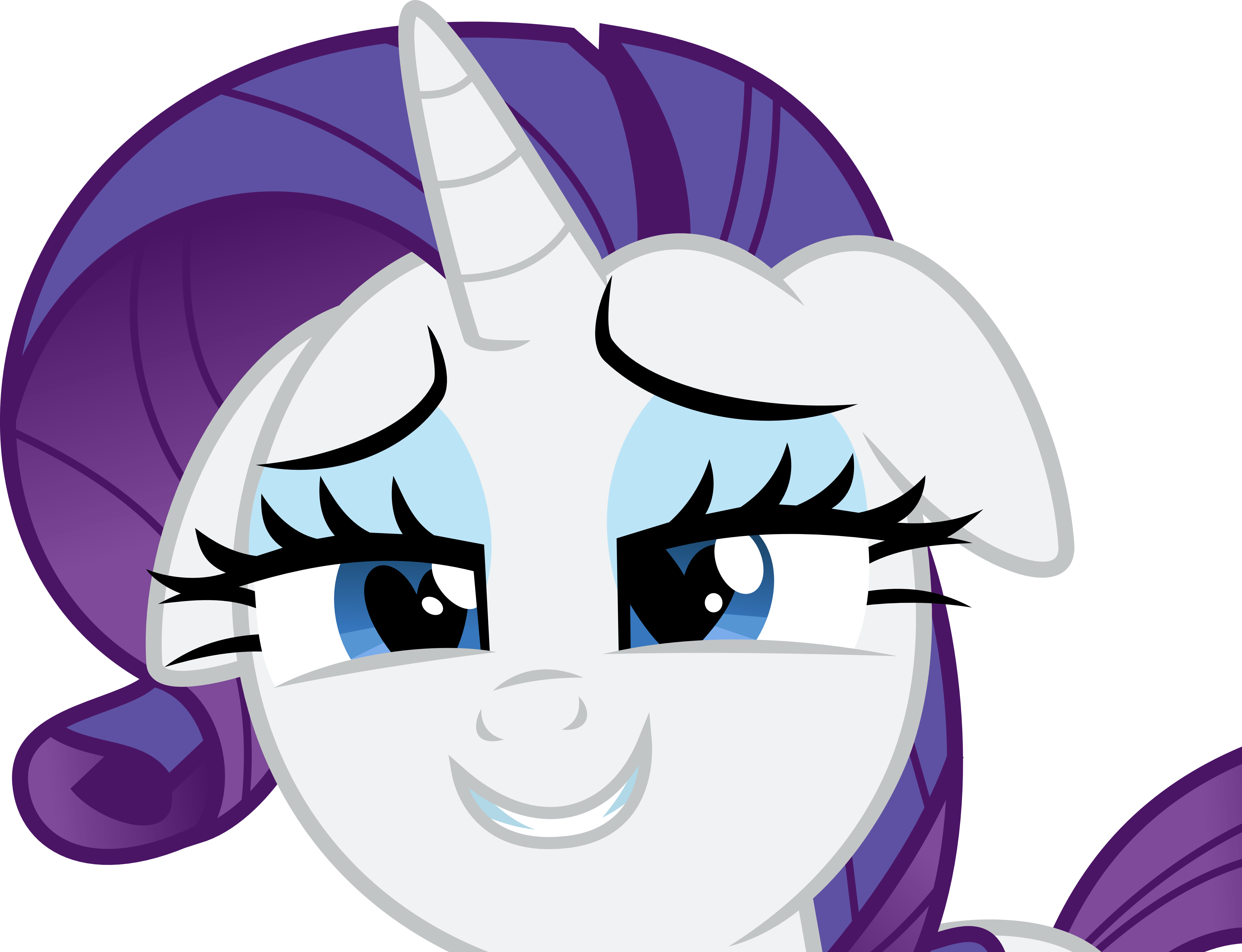 Mlp Rarity In Love (4840x3711)