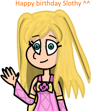 Happy Birthday Slothy ^^ By Starryicetea - Cartoon (386x386)