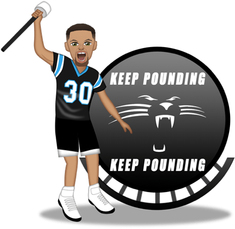Stephen Curry, Carolina Panthers - Carolina Panthers (480x524)