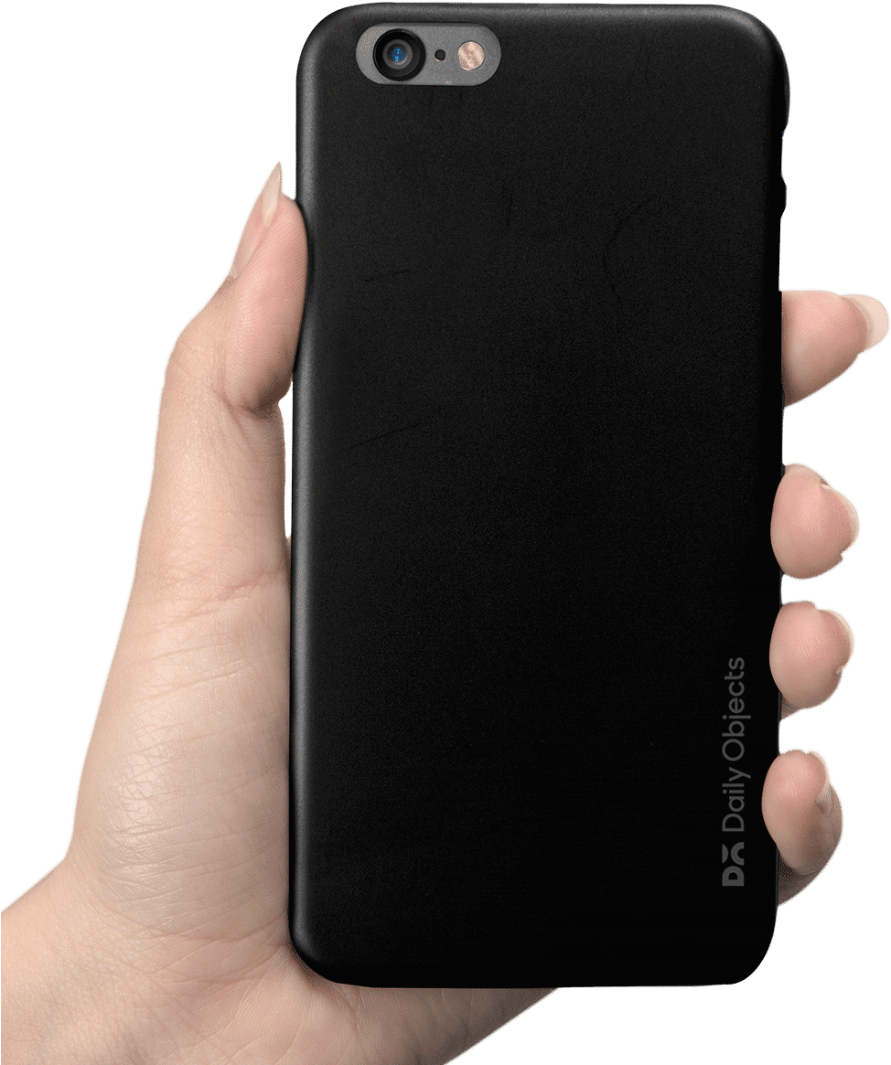 Dailyobjects Air Thin Black Case For Iphone 6s - Mobile Phone Case (1200x1200)