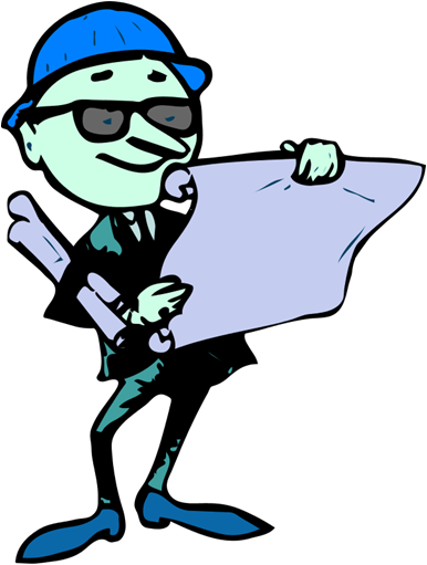 Colleges Offering Bachelor Of Architecture - Qa Qc Engineer Cartoon (386x511)