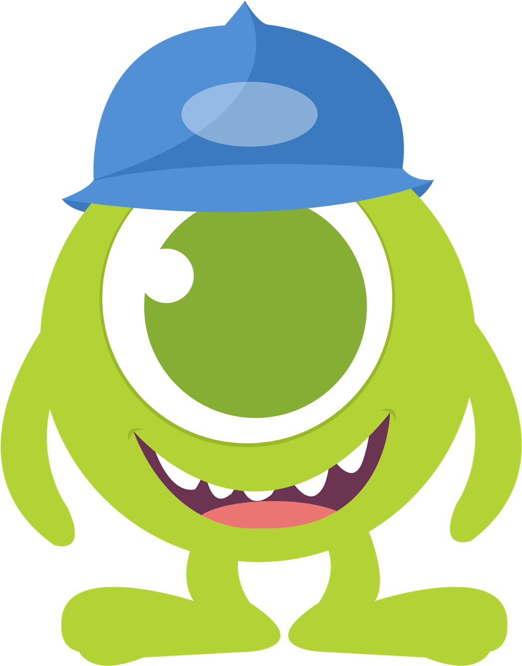 Clipart De Monstruos S A Bebés Lovely Monster Baby - Clipart De Monstruos S A Bebés Lovely Monster Baby (1323x1600)