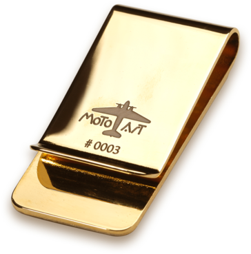 Boeing 727 Money Clip Tail - Money Clip (400x500)