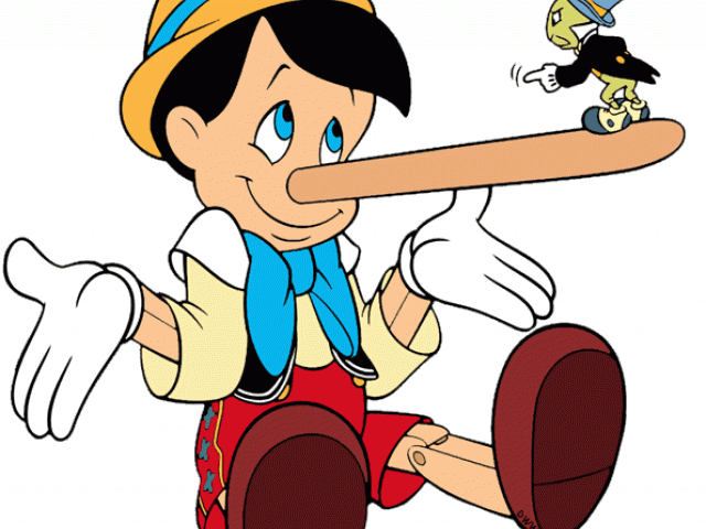 Cricket Clipart Cartoon - Pinocchio (640x480)