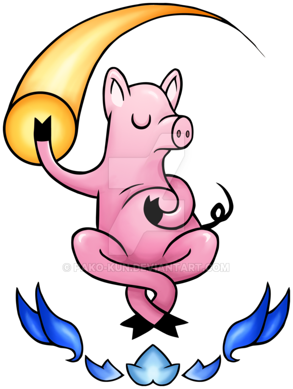 Holy Pig By Pako-kun - Holy Pig (600x797)