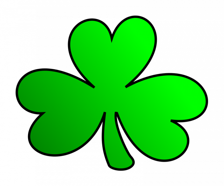 Shamrock Clip Art Copy Irish Clipart - Irish Shamrock Clip Art (768x639)