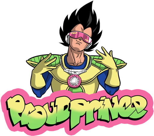 Proud Prince - Dragon Ball Z Shirt Friday (571x495)
