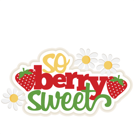 Strawberry Clipart Svg - Berry Sweet Clip Art (432x432)