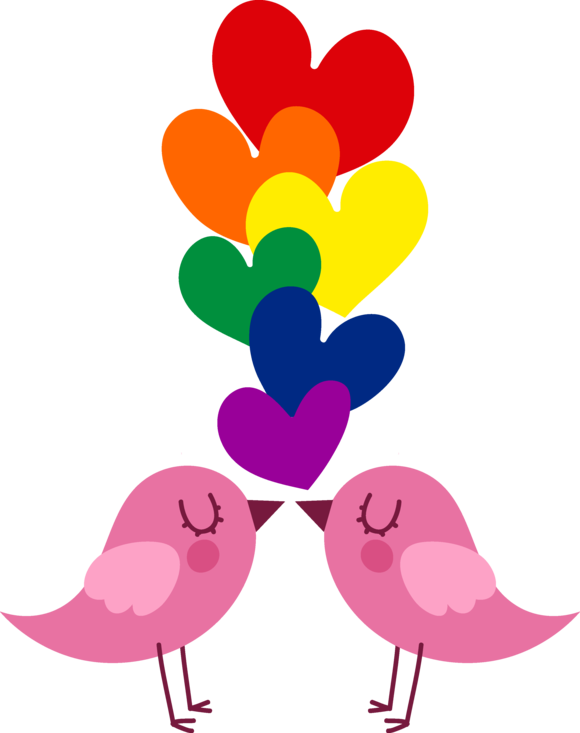 Proud Lovebirds - V1 - Love (580x733)