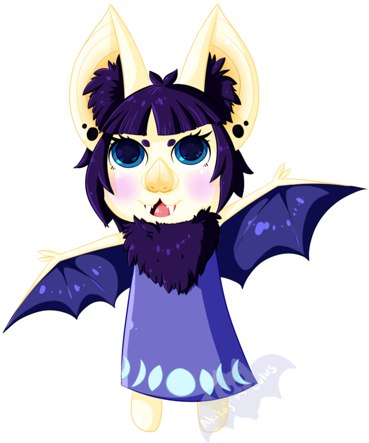Betsy Bat ~animal Crossing Ver - Cartoon (774x1032)