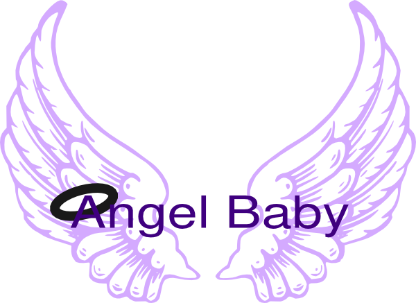 Winghalo Clip Art At Clker Com Vector Clip Art Online, - Angel Wings (600x437)