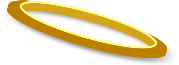 Halo Clipart Crown - Halo Transparent Background (600x214)