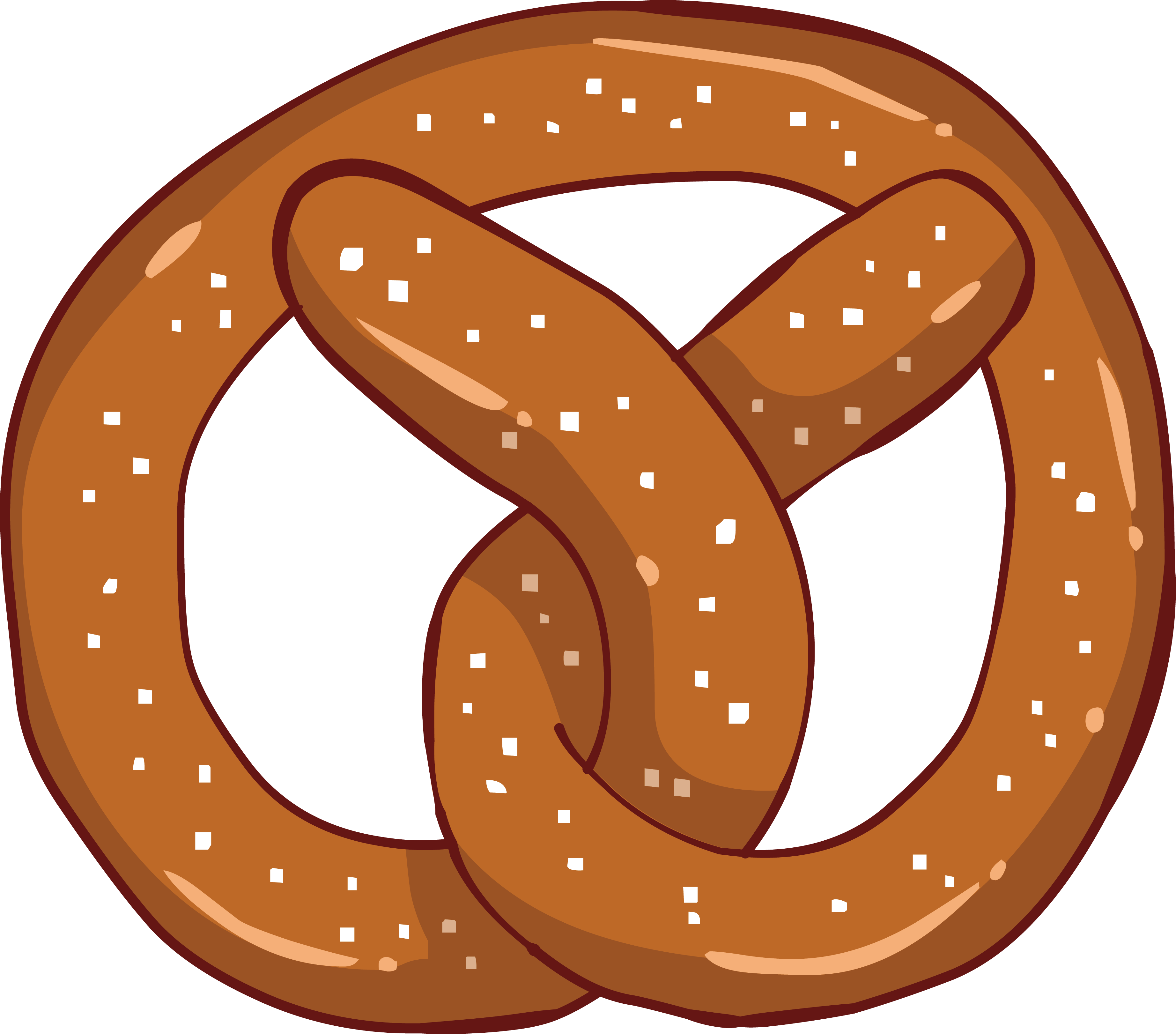 Doughnut Bagel Pretzel Bread Coffee - Doughnut Bagel Pretzel Bread Coffee (3687x3241)