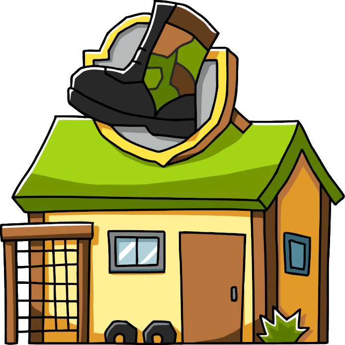 Boot Camp - All Buildings In Scribblenauts Unlimited (694x694)