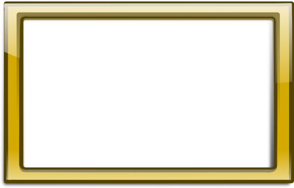 Yellow Frame Clip Art At Clker Com Vector Online Royalty - Kid Frame Png (600x385)