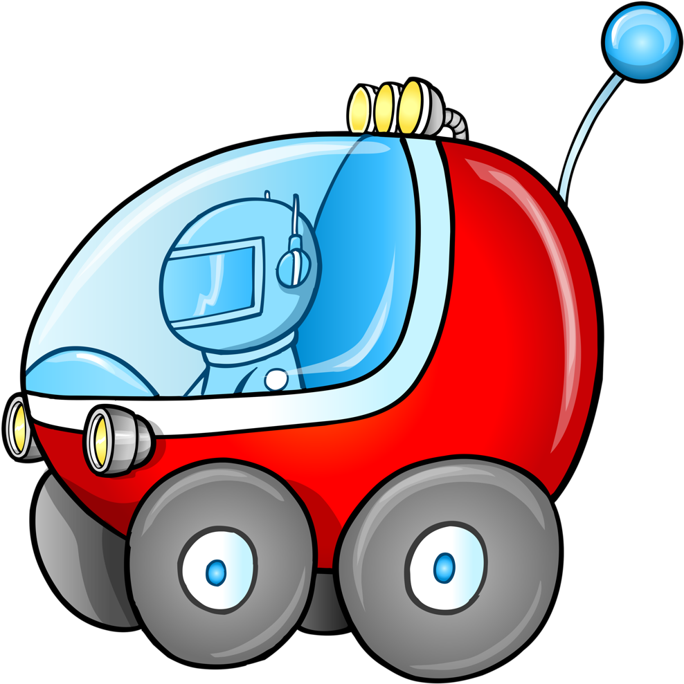Album - Moon Buggy Clipart (1022x1024)