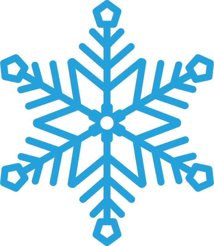 Räderwechsel Mit Winter-check - Xmas Snowflake (697x800)