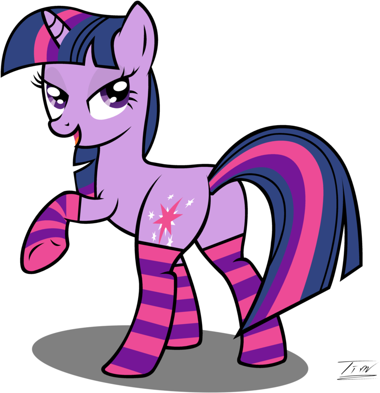 Twilight Sparkle With Socks~ By Tim244 - Twilight Sparkle With Socks (856x933)