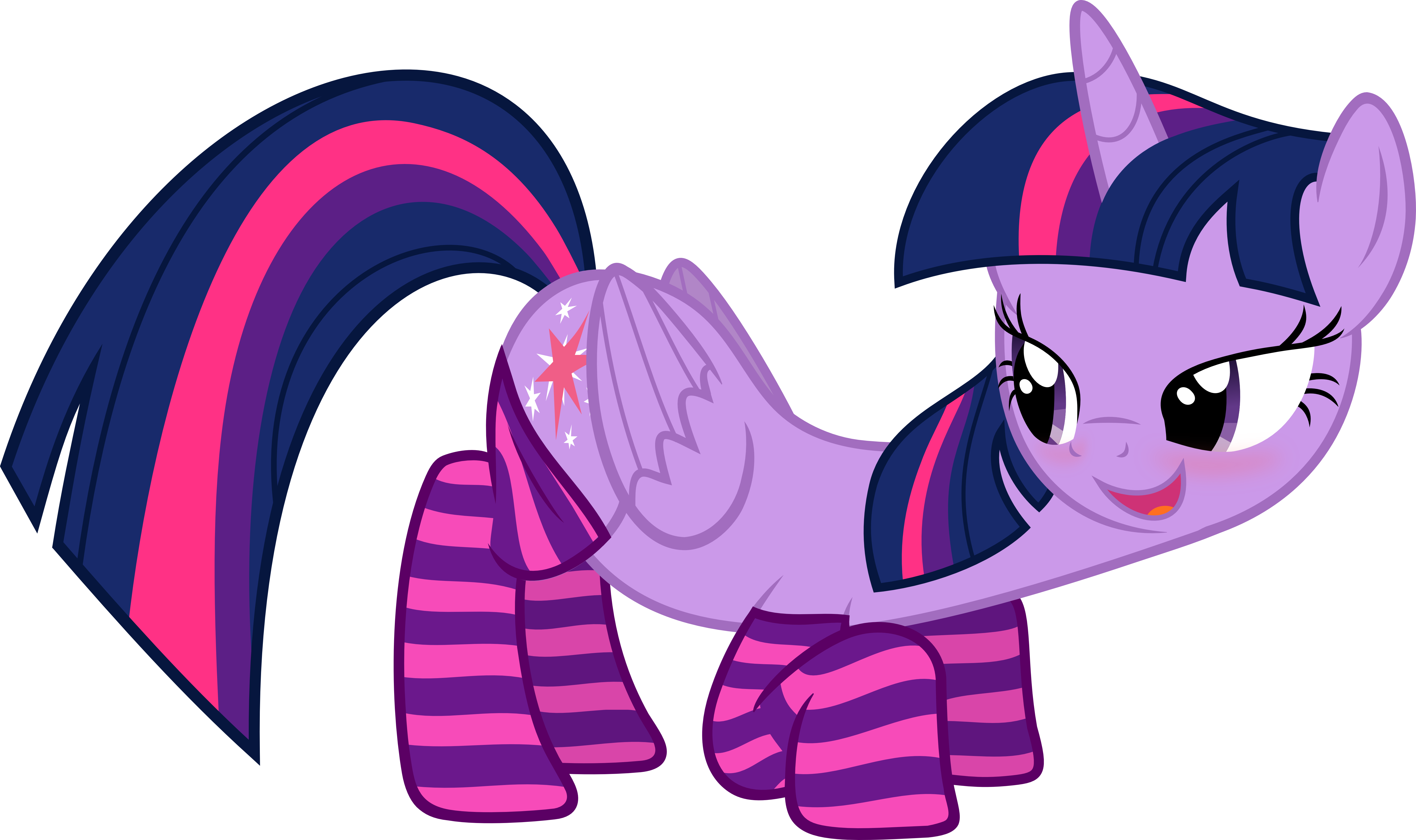 Twilight Sockle By Slb94 Twilight Sockle By Slb94 - Mlp Twilight Sparkle In Socks (6000x3560)