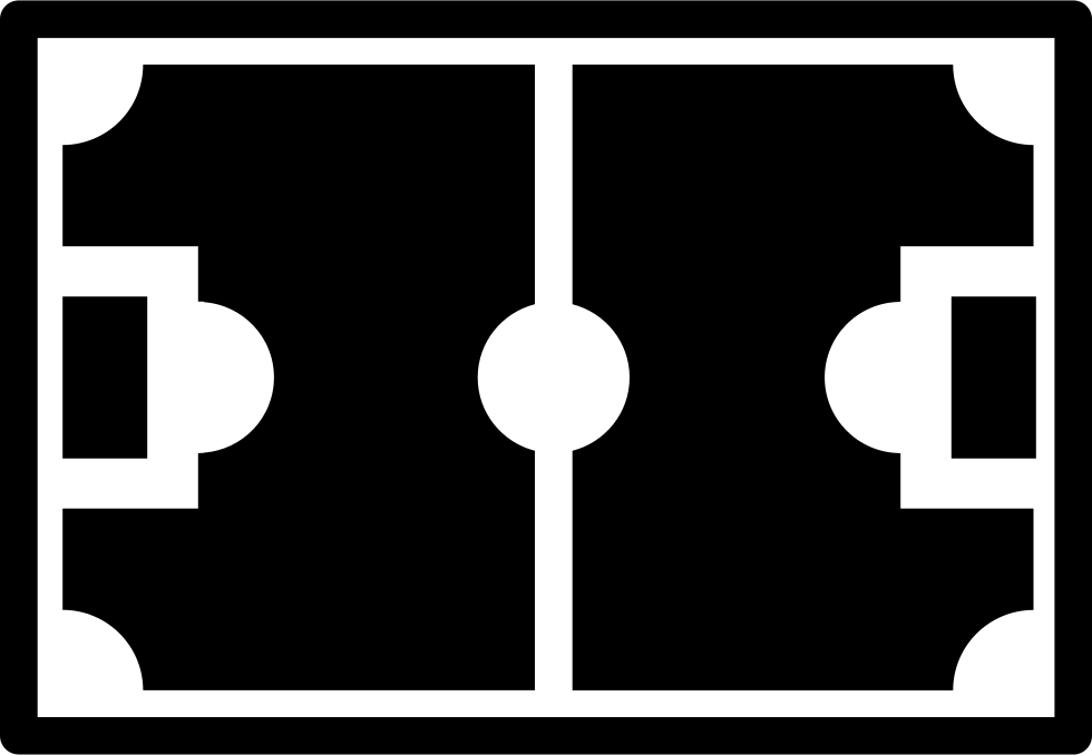 Football Field With White Details Comments - Icono Partido De Futbol (980x678)