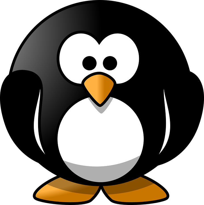 Cute Animals Clipart 24, Buy Clip Art - Penguin With A Bow Tie (718x720)
