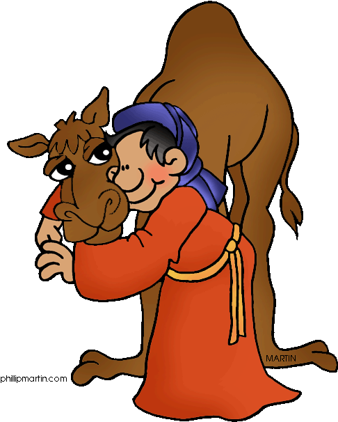 Camels Clipart Camel Ride - North African Trader (568x648)