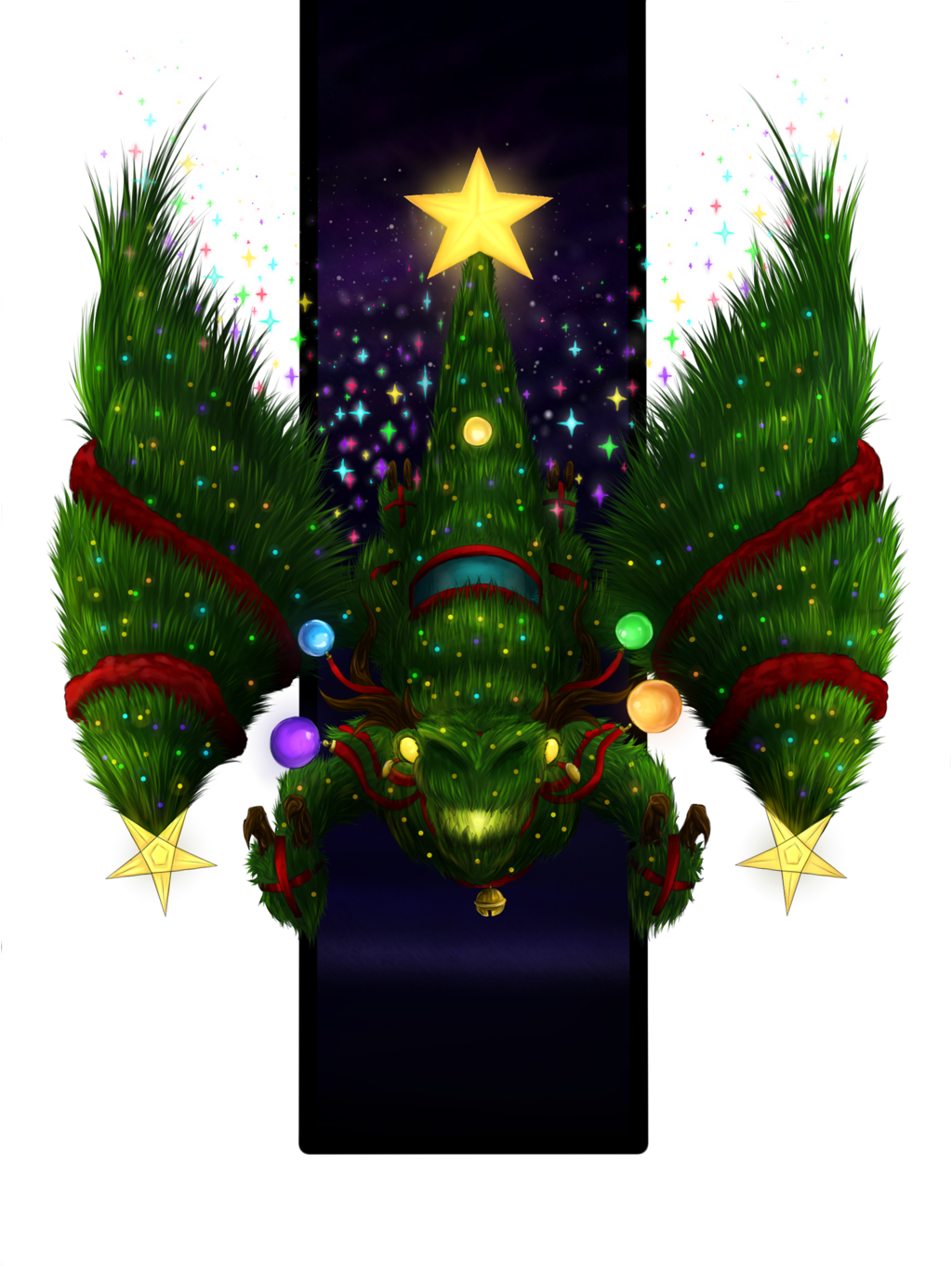 [contest] Festive Dragon Contest - Christmas Ornament (1024x1365)
