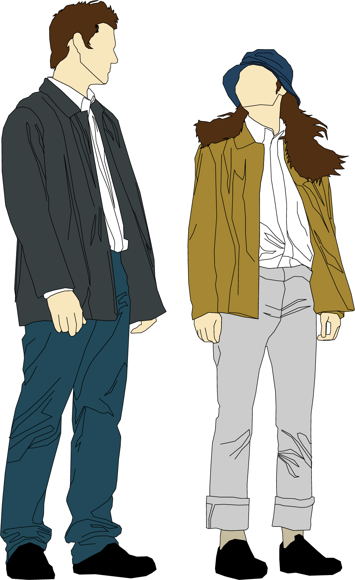 Stick Figure Download Expression Vector Clip Art - Illustration (1135x1854)