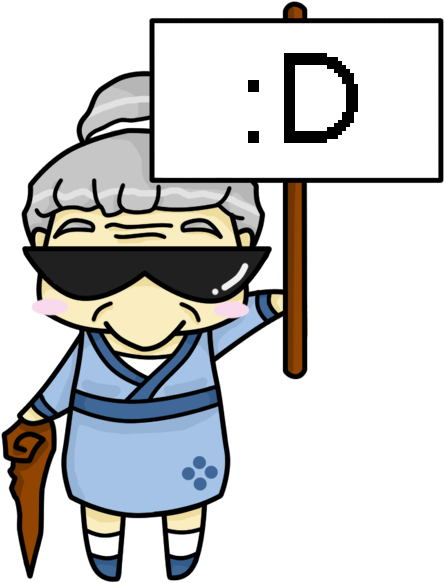Grandma Says Smile - Grandma Says Smile (462x600)