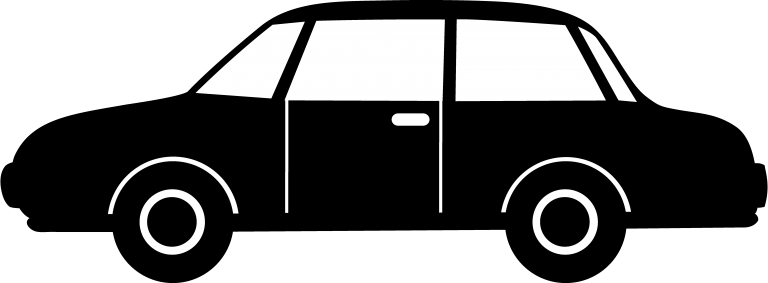Transparent Background Car Clipart Png (768x283)