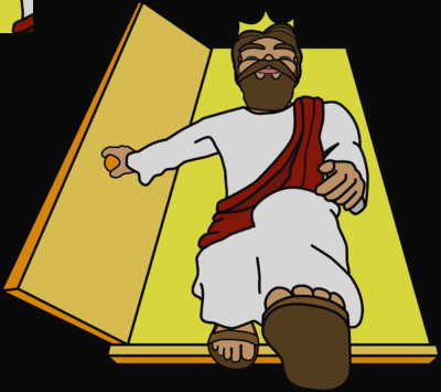 Return Of The King Clipart Jesus Returning - Clip Art (400x355)