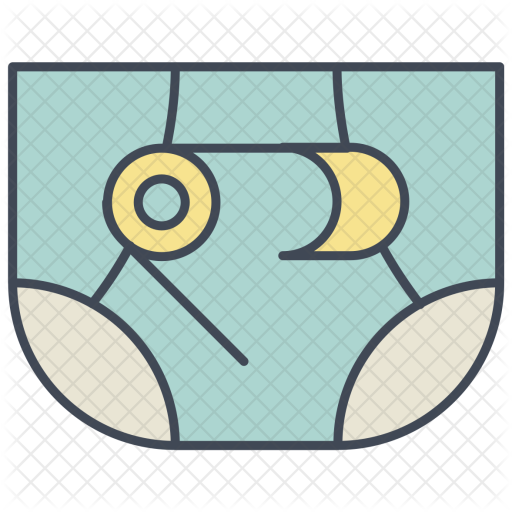Pampers Icon - Diaper (512x512)
