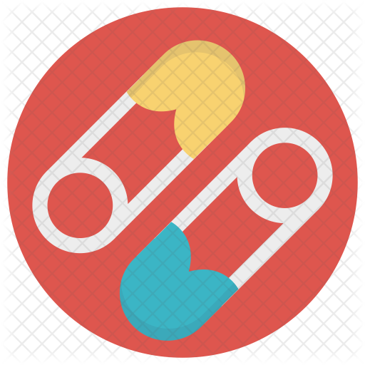 Safety Pin Icon - Coles Online (512x512)