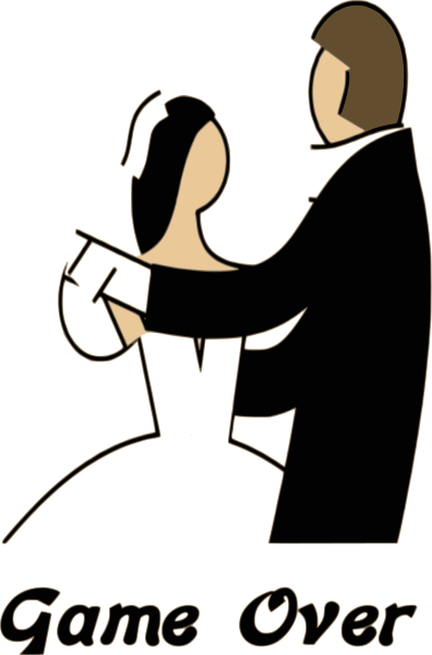 Related Pictures Clipart For Dance Dancer Dancing - Wedding Joke Png (396x600)