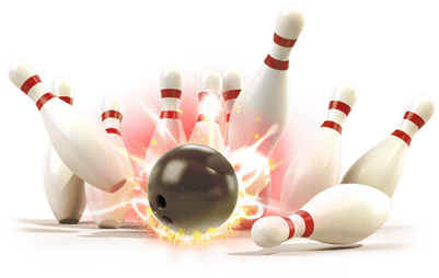 Bowling Clipart Pink - Cliparts Bowling Png (400x400)