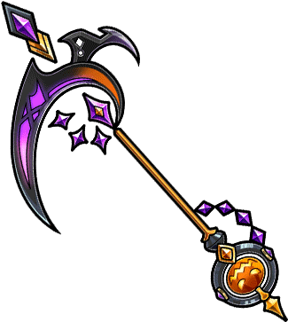 Scythe Clipart Weapon - Unison League Mage Weapons (380x380)
